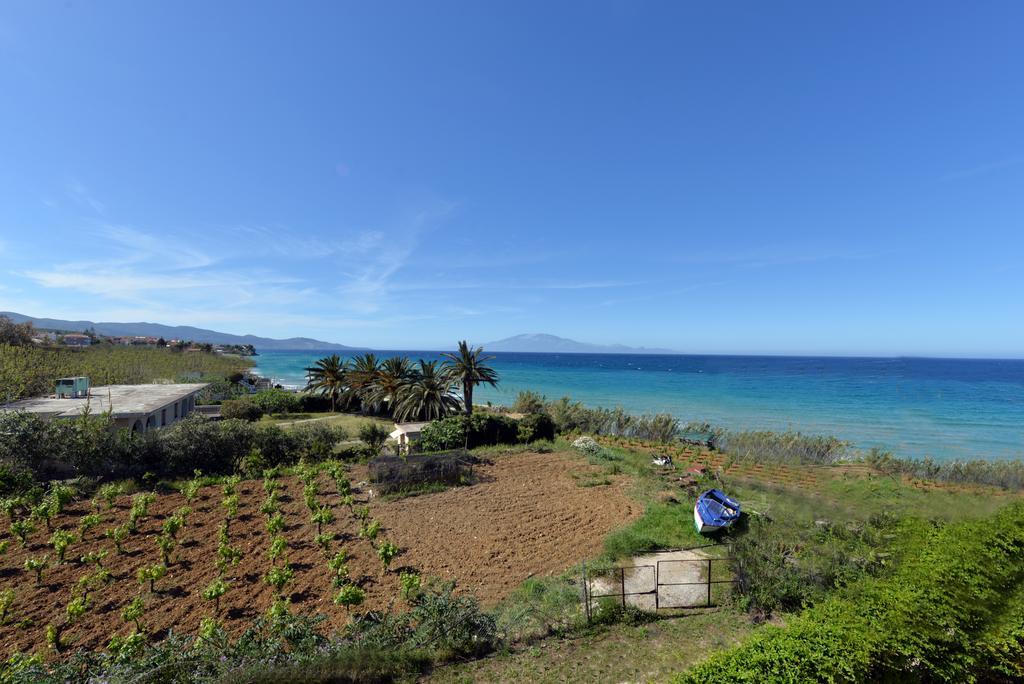 Galini Beach Villa Ammoudi Exterior foto